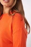 Pull Mapoupette - 100% Cachemire - Orange