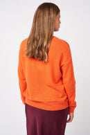 Pull Mapoupette - 100% Cachemire - Orange