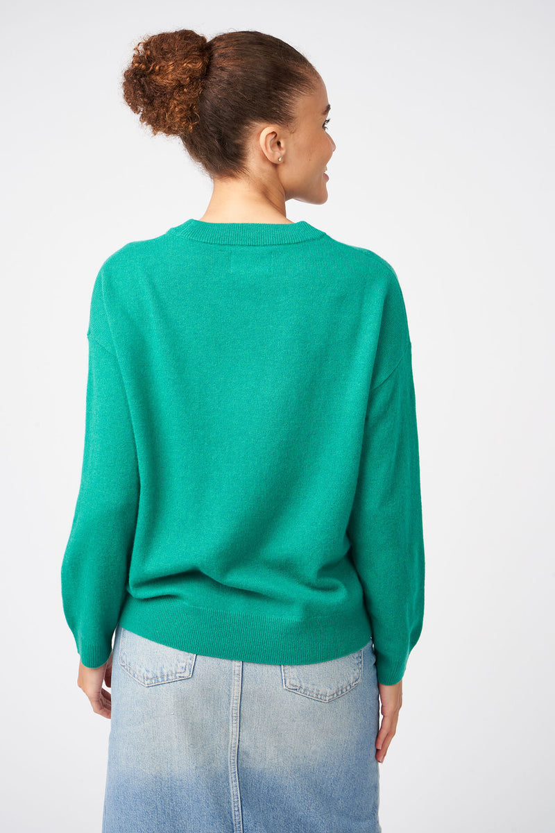 Pull Mapoupette - 100% Cachemire - Vert