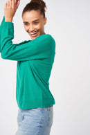 Pull Mapoupette - 100% Cachemire - Vert