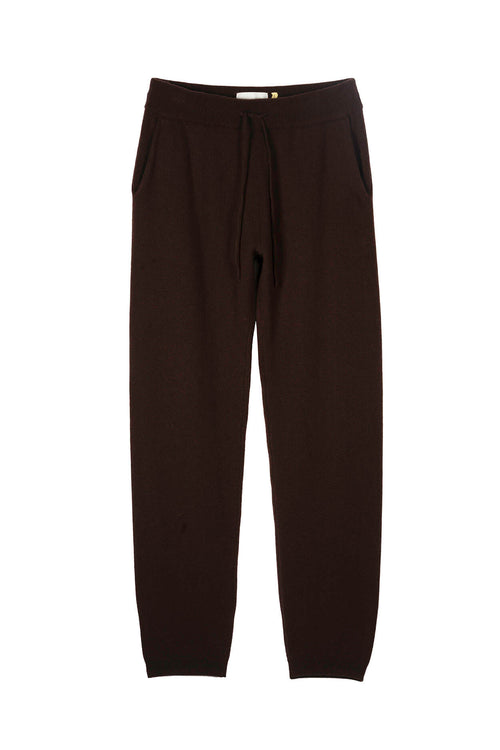 Pantalon Perla - 100% Cachemire - Marron