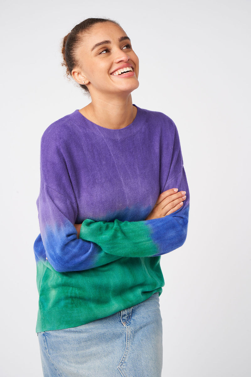 Pull Mondoudou - 100% Cachemire - Violet