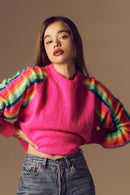 Pull Monamour - Rose Fluo