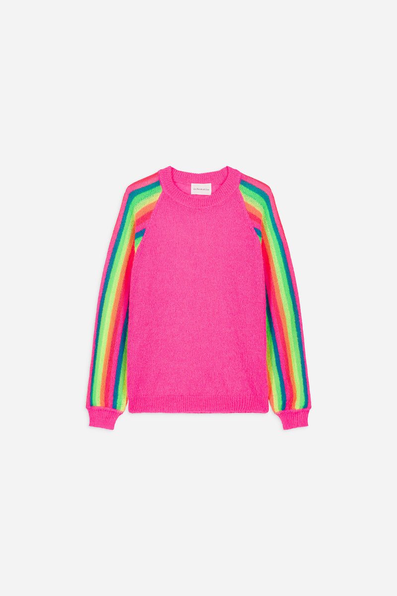 Pull Monamour - Rose Fluo