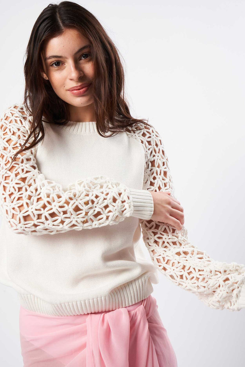 Pull Mafleur - 100% Coton - Milk