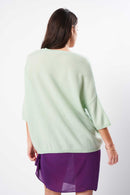 Pull Martinettie - 100% Cachemire - Aqua