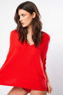 Pull Martinettie - 100% Cachemire - Rouge