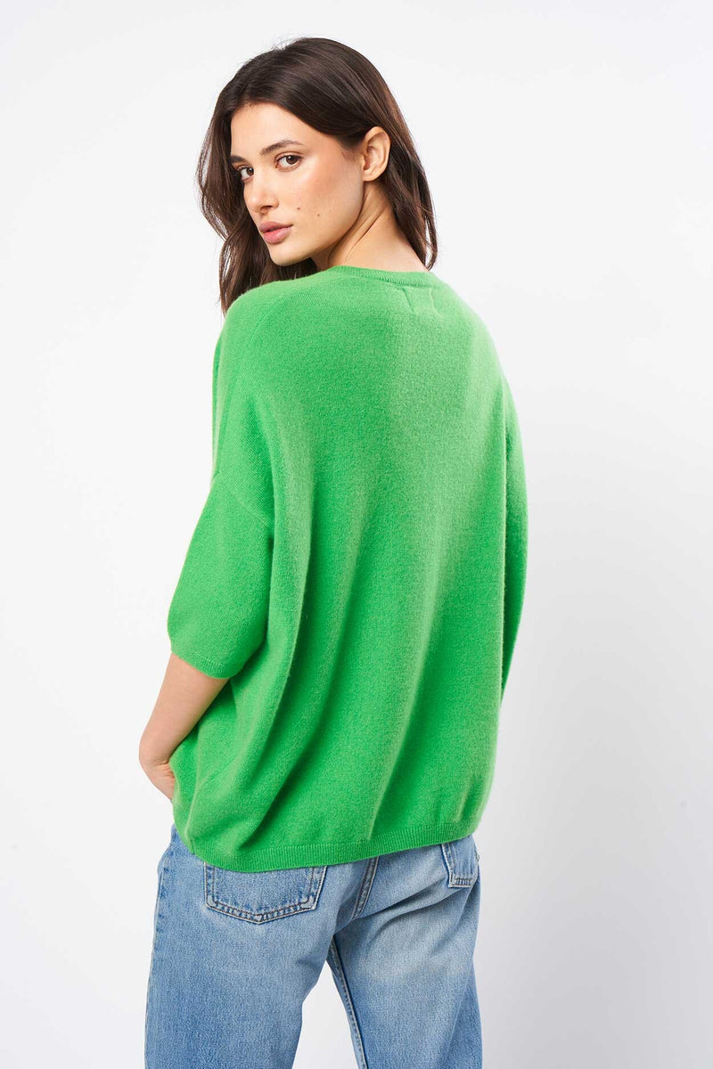 Pull Martinettie - 100% Cachemire - Vert