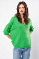 Pull Martinettie - 100% Cachemire - Vert