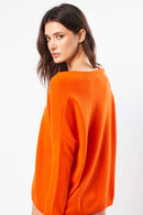 Pull Monjakoe - 100% Cachemire - Tangerine