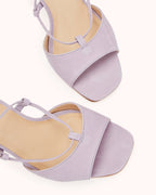 Zitina Heeled Sandal - Lilac