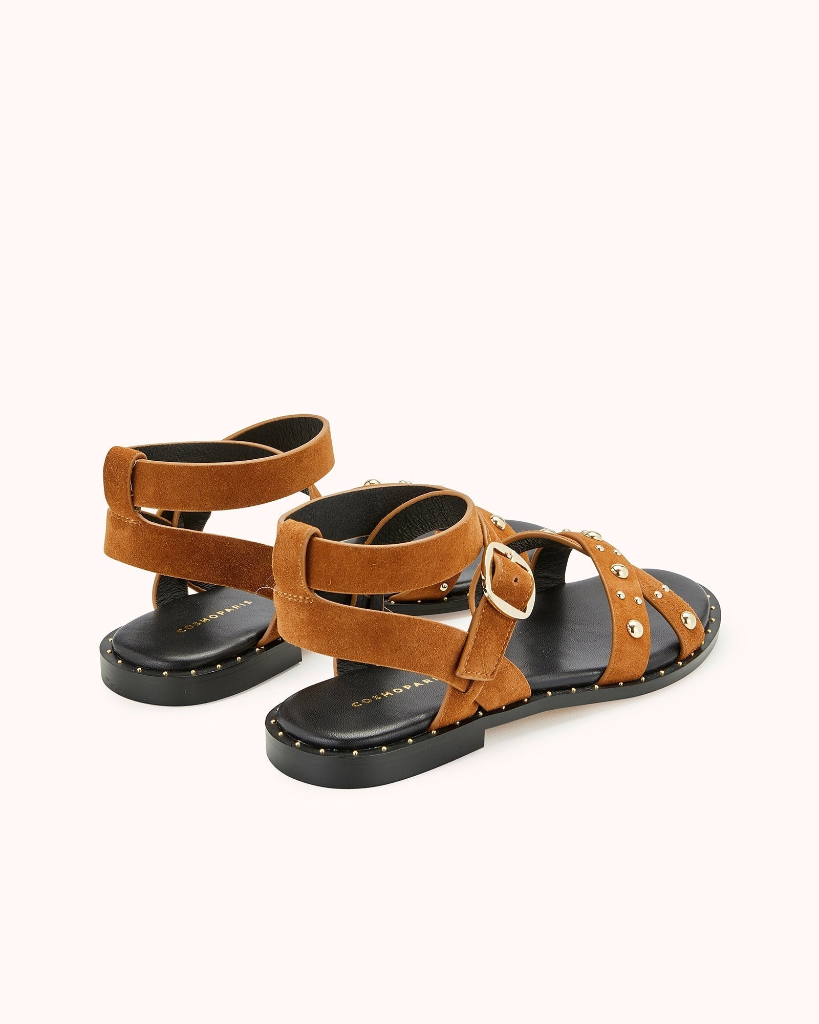 Helana Flat Sandal - Camel