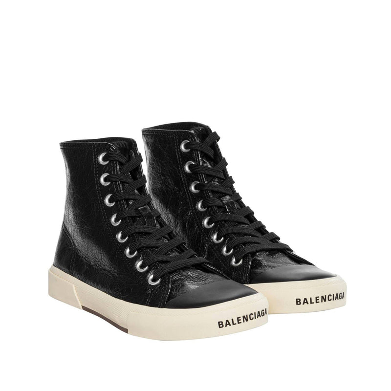 Sneakers - Balenciaga Paris Leather - Black