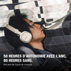 Casque Sans Fil - Milton ANC - Crème