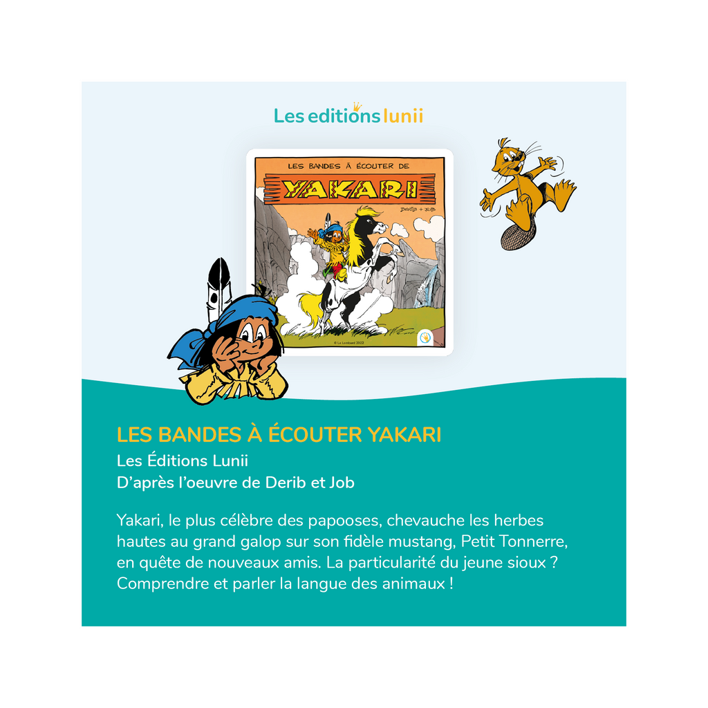 Las Historias para Escuchar de Yakari - Audiolibro Mi Fábrica de Historias