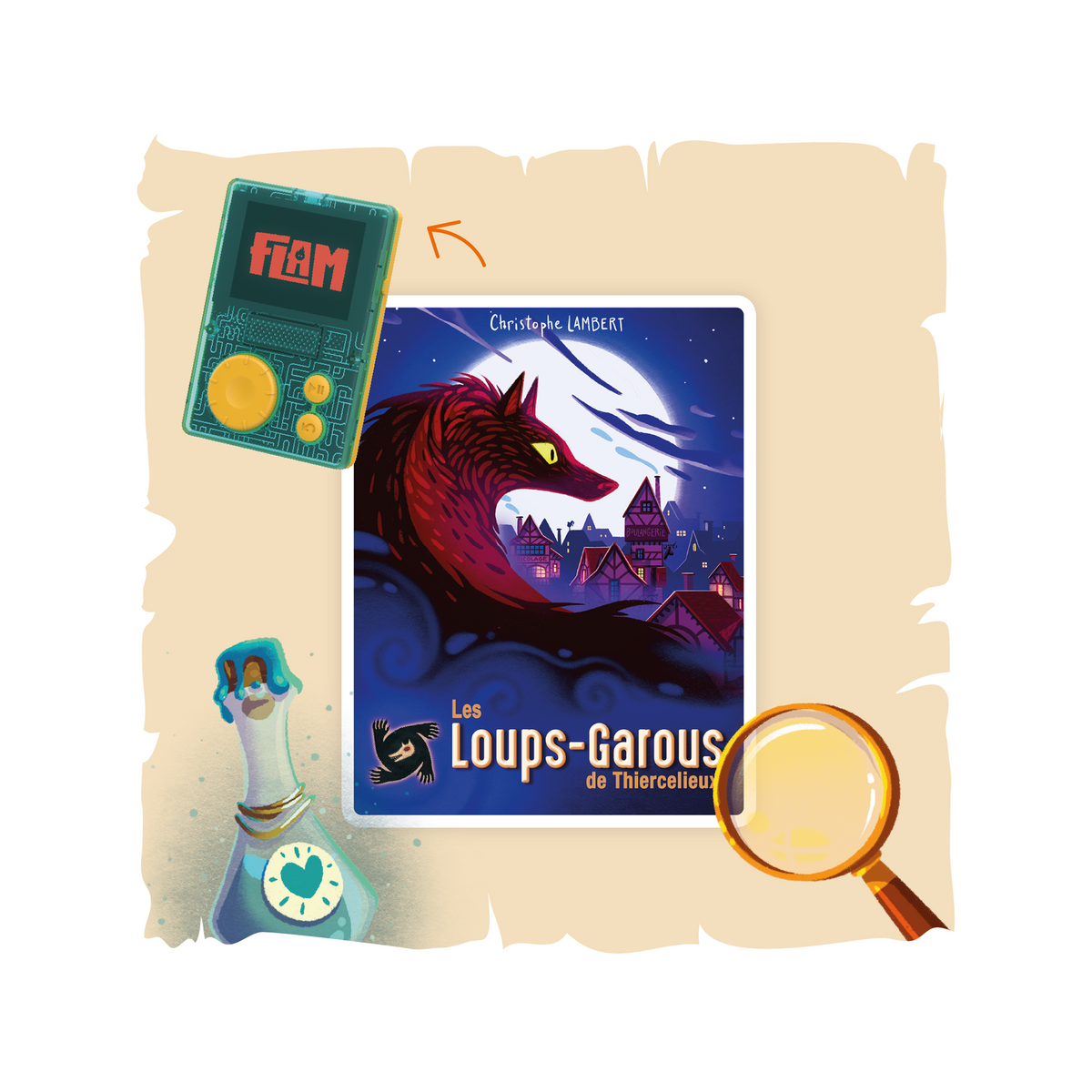 I lupi mannari di Thiercelieux - Libro audio Flam