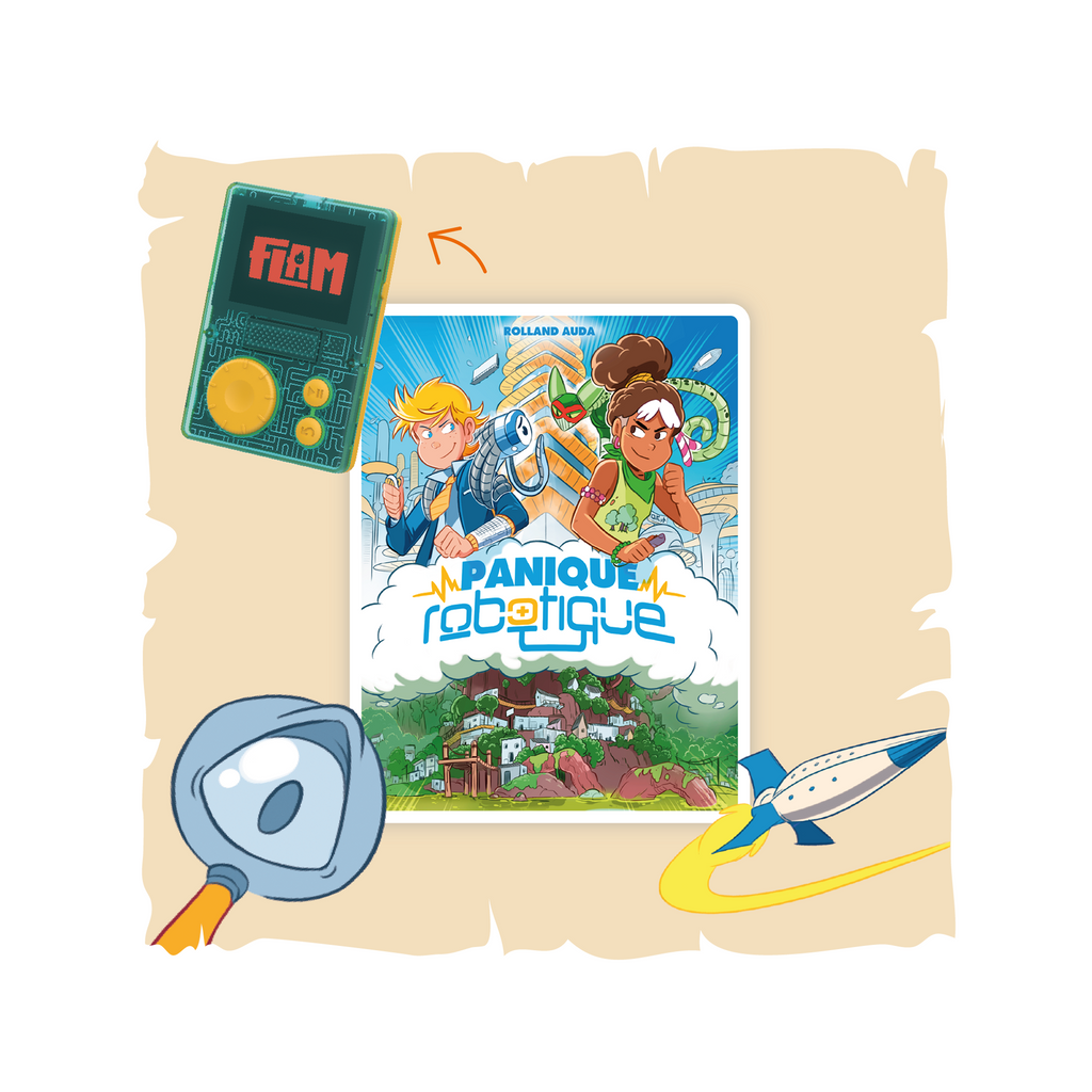 Panique Robotique - Livre Audio Flam