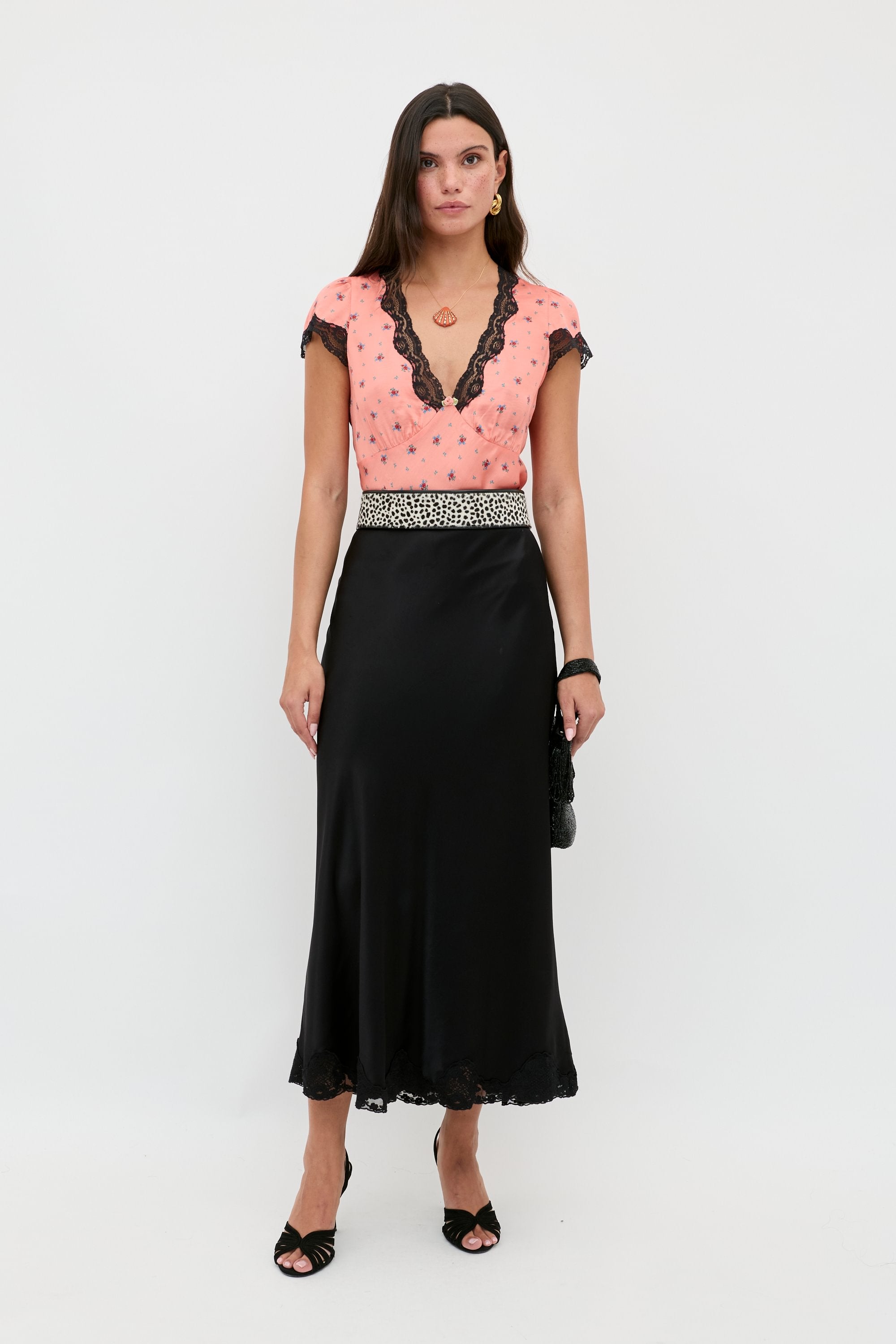 Falda Negra Cristal