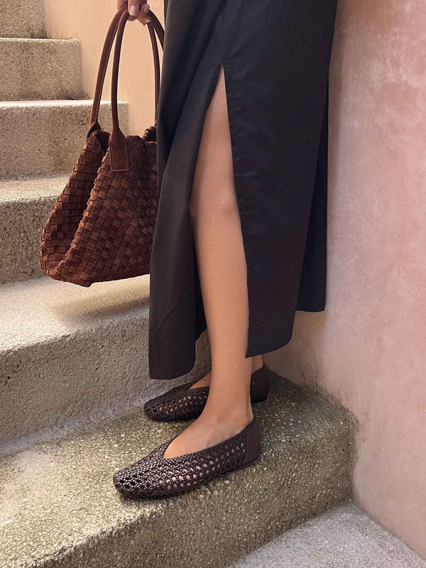 Ballerines Remember This Morning  - Darkbrown