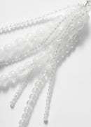 Pendientes P Siv Pendientes colgantes - Blanco - Mujer