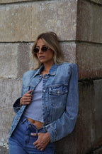 Camille Denim Jacket - Blue