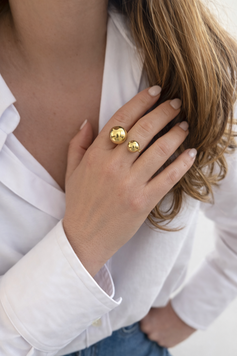 Bague Alba - Doré Ou Argent