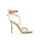 Sandales À Talons Gianvito Rossi Sylvie - Femme - Gold