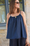 Albert Top Dark Denim