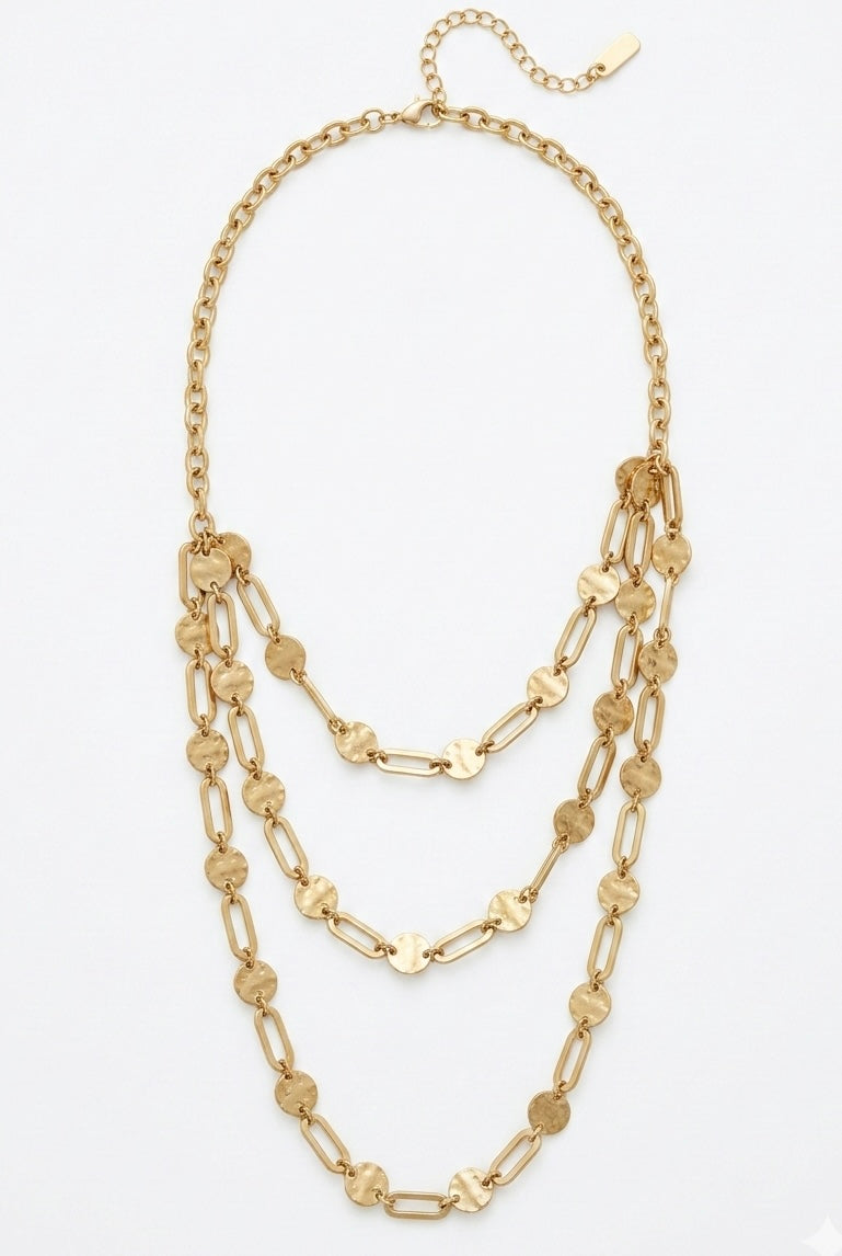 Laurine - Triple Row Necklace