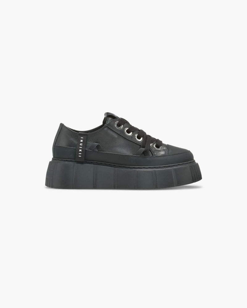 Mathilda Leather Low - Black