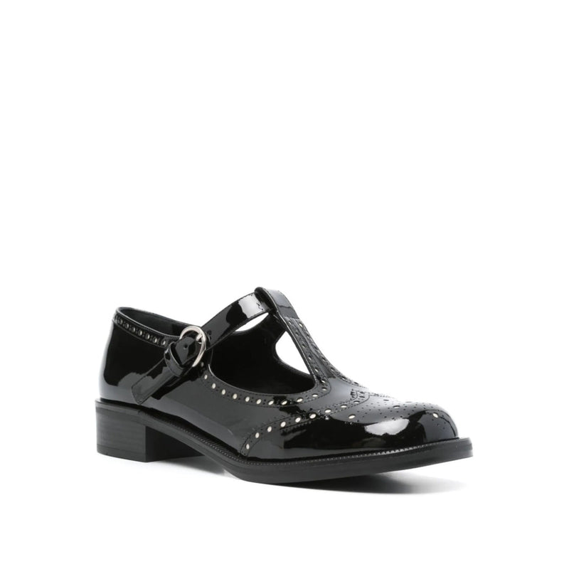 Babies - Miu Miu Leather Mary Jane - Black