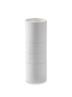 Accessories Graph - Vase - M - Grès - Blanc/Gris