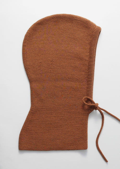 Gorro Alida con capucha extragrande - Marrón - Mujer