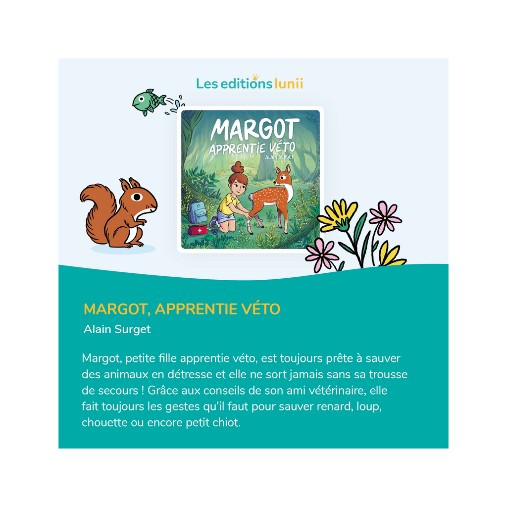 Margot Aprendiz de Veterinaria - Audiolibro Mi Fábrica de Historias