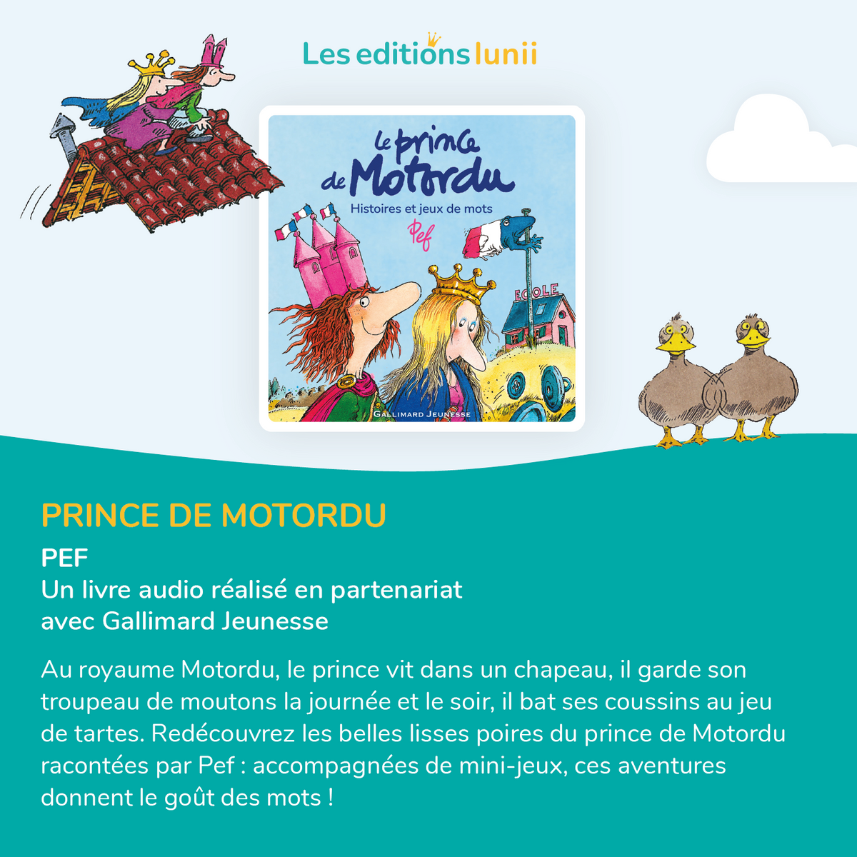 El Príncipe De Motordu - Audiolibro Mi Fábrica De Historias
