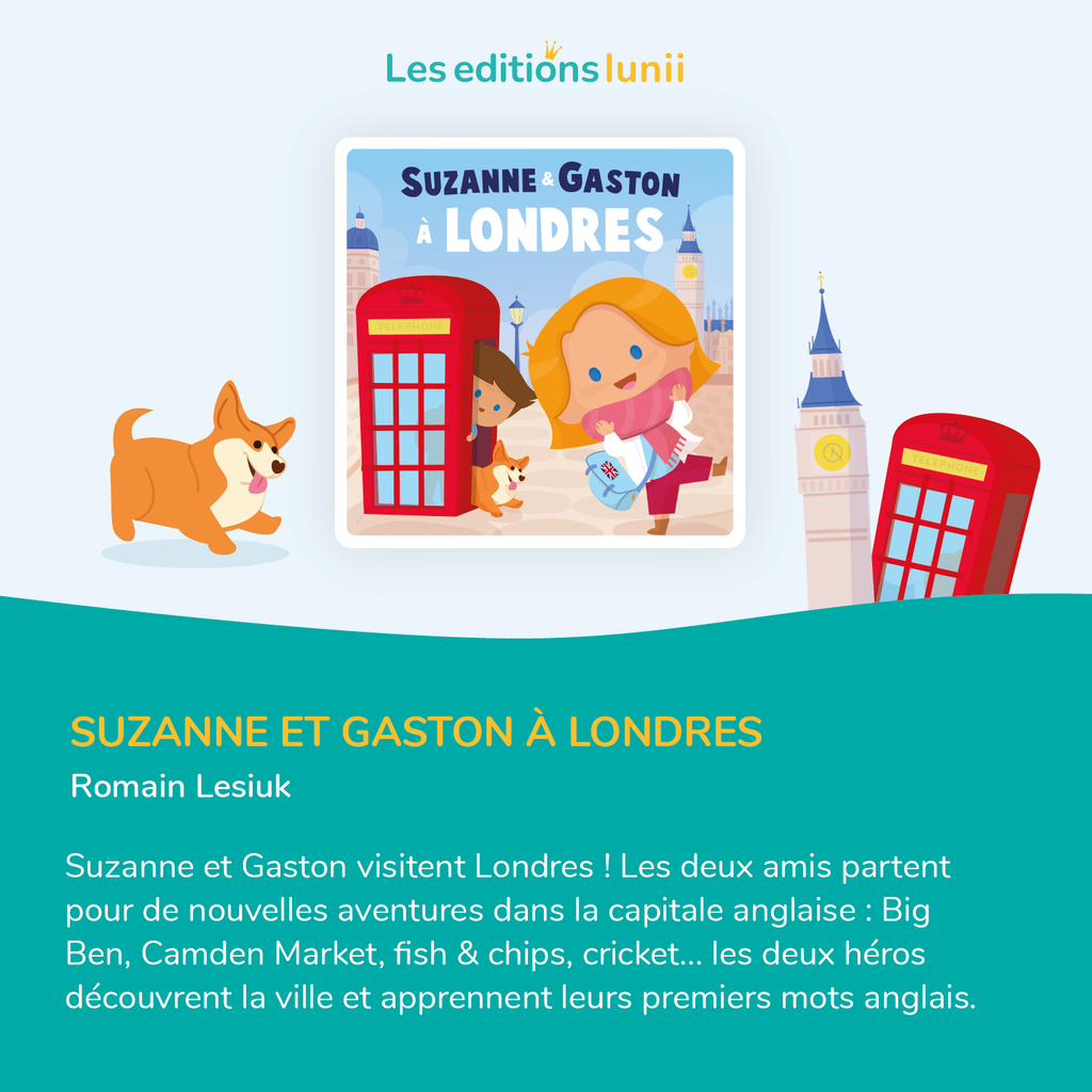 Suzanne and Gaston in London - My Fabulous Storyteller Audiobook