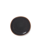 Out Of Lines - Lot De 2 Assiettes - M - Grès - Noir Brun