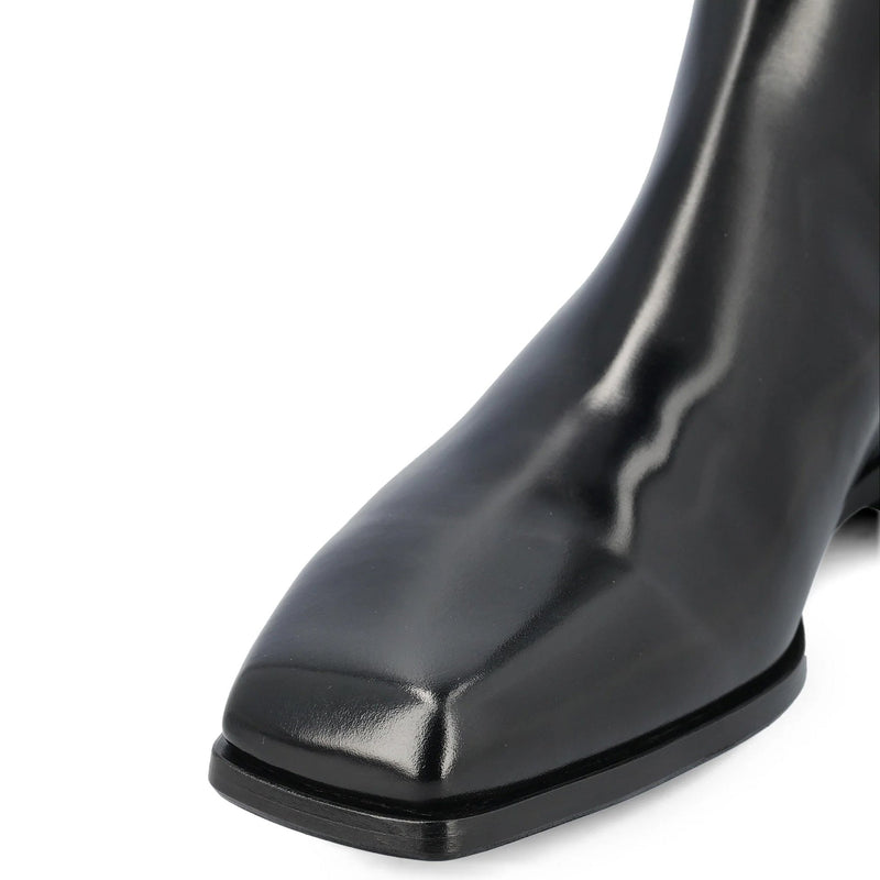 Bottes - Prada Leather  - Black