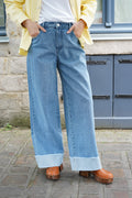 Bastien Blue Reversed Jeans
