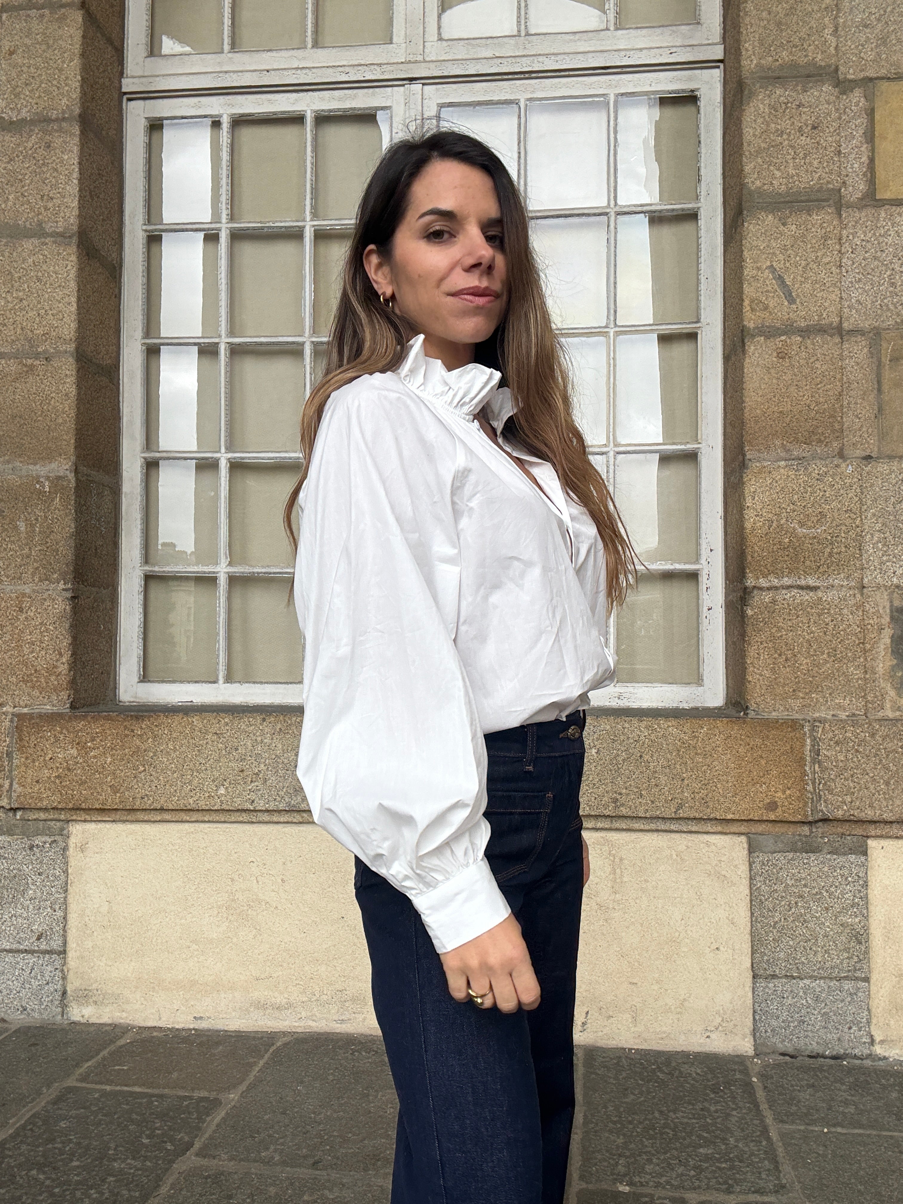 Blusa Mahaut Blanca