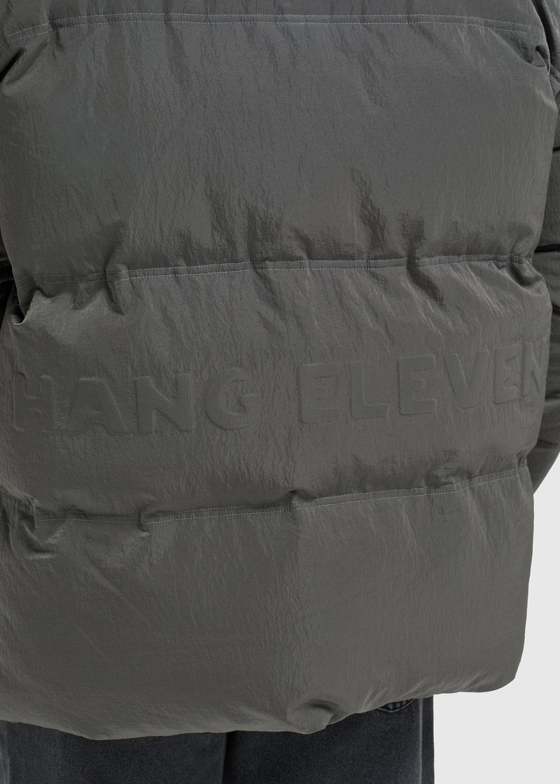 Veste Hooded Puffer - Grey