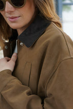 Faustine Taupe Jacket