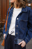 Veste Revers Roxane Denim