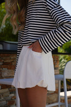 Jupe Short Océane - Blanche
