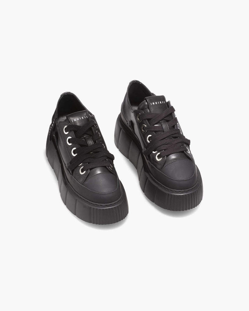 Mathilda Leather Low - Black