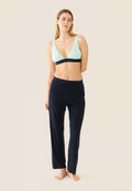 Azuma Viscose Pyjama Bottoms - Navy Blue