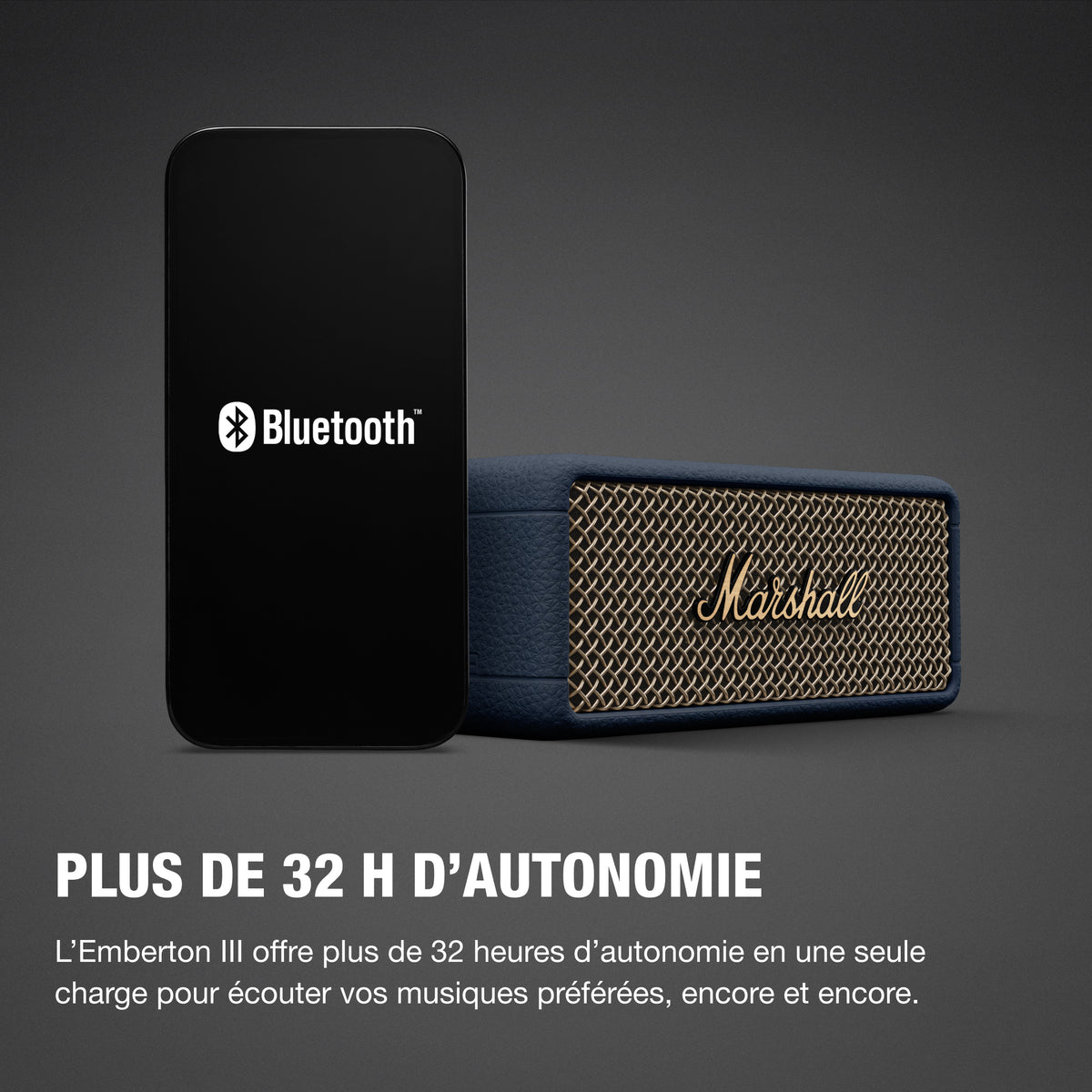 Enceinte Portable - Emberton III - Midnight Blue