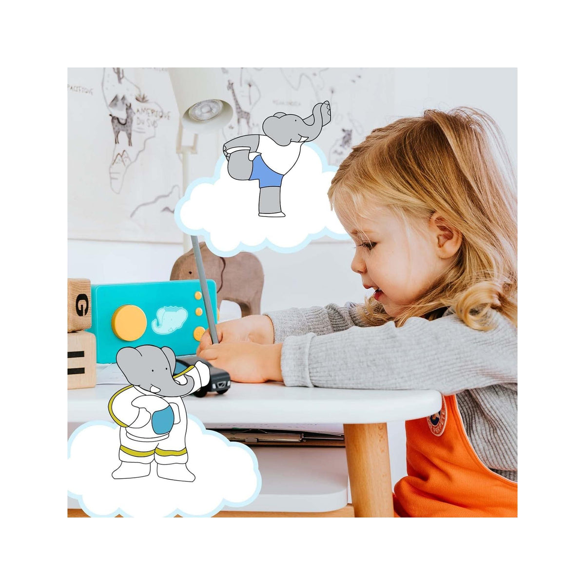 Babar En Los Reinos De Los Elefantes - Audiolibro Mi Fábrica De Historias