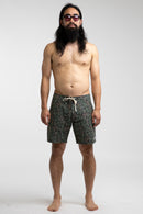 Rhythm - Shorts de baño Garden Trunk - Negro - Hombres