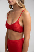 Rhythm - Havana Ring Trilette Swimwear Top - Tango - Women